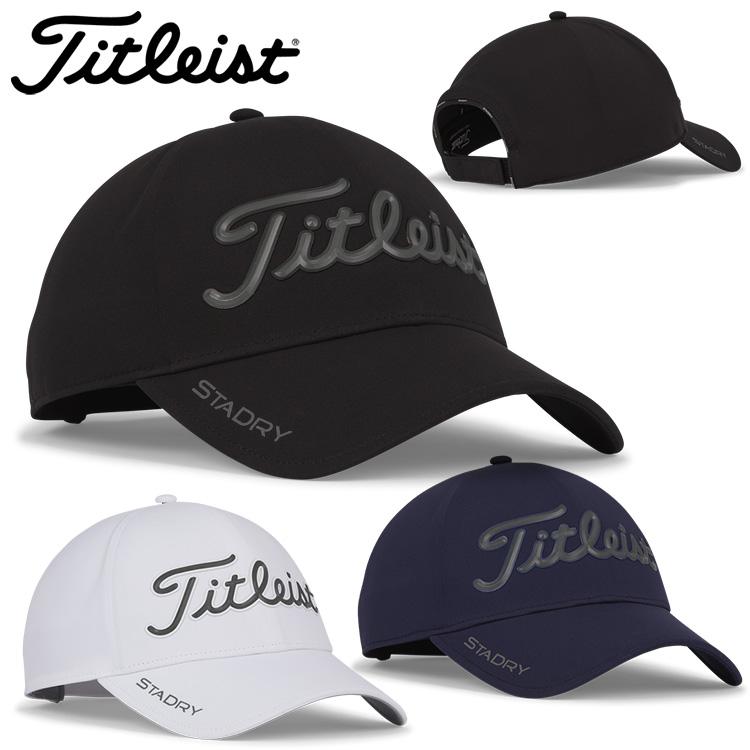 Titleist タイトリスト キャディバッグ×レインキャップ　黒 Titleist タイトリスト キャディバッグ×レインキャップ黒