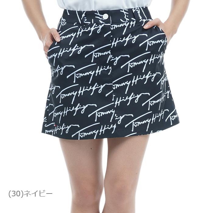   GOLF ゴルフウェア スカート ロゴモノグラム TOMMY HILFIGER トミーヒルフィガー ゴルフ ロゴモノグラム スカート