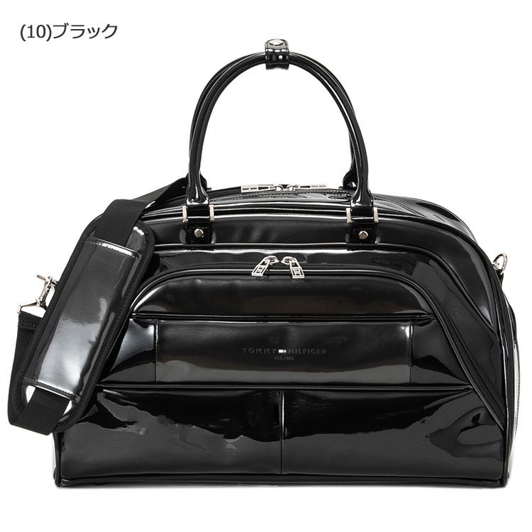 トミーヒルフィガーゴルフ エナメルスポーツ ボストンバッグ THMG5FB1 2025モデル 日本正規品 TOMMY HILFIGER GOLF（トミー ヒルフィガー ゴルフ） エナメルスポーツ