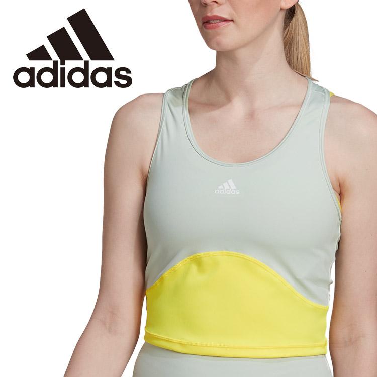 adidas（アディダス） W D2M HIIT クロップドタンク TQ806-HM3896