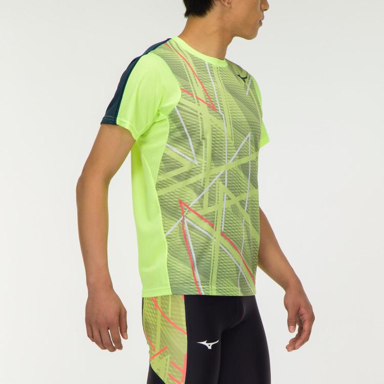 ミズノ レーシングシャツ 陸上用競技【新品】MTC(ミズノトラッククラブ)モデル MIZUNO（ミズノ）限定 MTCドライエアロフロープラクティスシャツ
