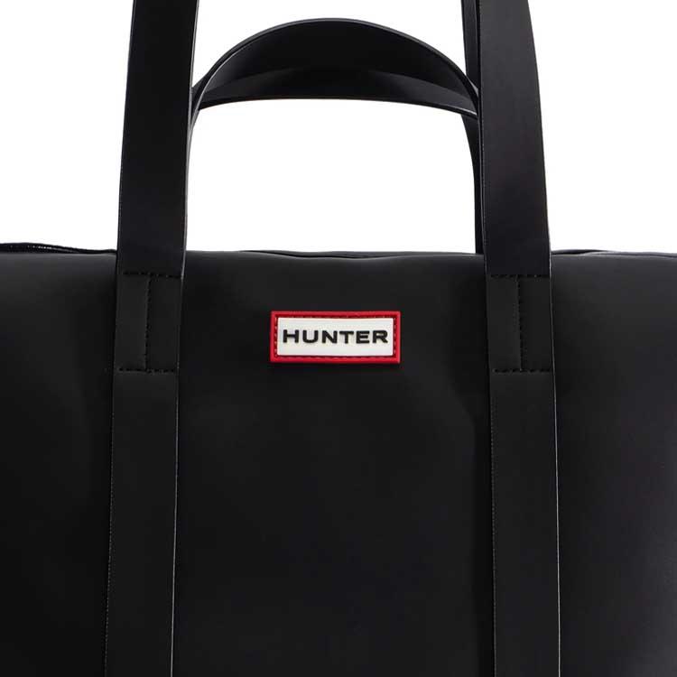 ハンター オリジナル ラバライズ ラージ トートバッグ UBS2235CPE-BLK 
