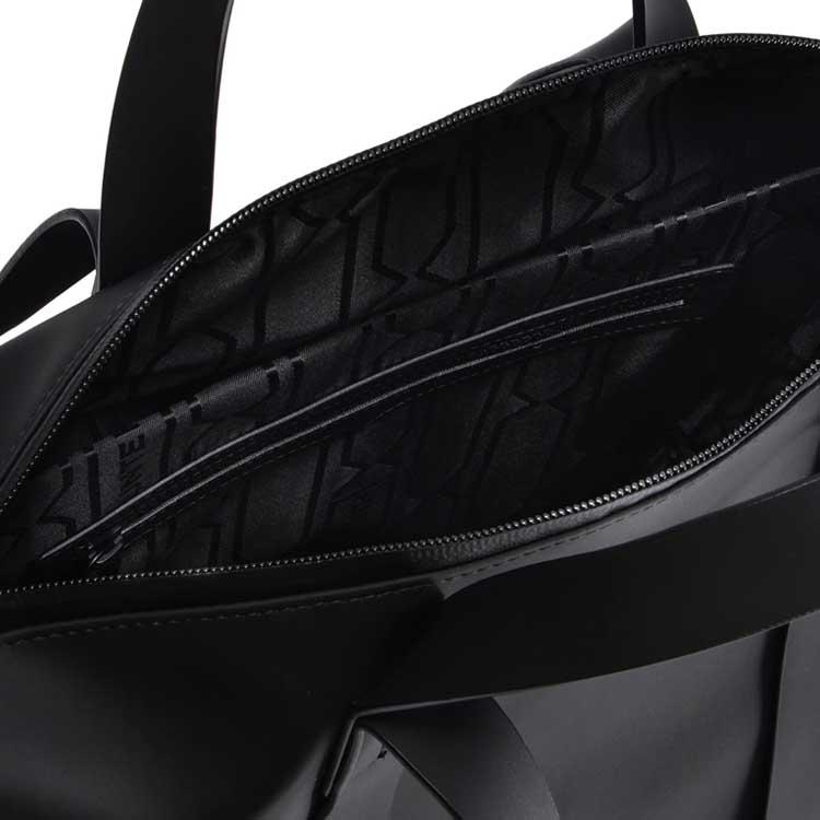 ハンター オリジナル ラバライズ ラージ トートバッグ UBS2235CPE-BLK 