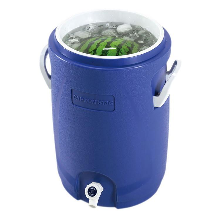 キャプテンスタッグ　アウトドア用品 リガード ウォータージャグ＆クーラー18L ブルー　UE2020 CAPTAIN STAG（キャプテンスタッグ） アウトドア リガード ウォーター