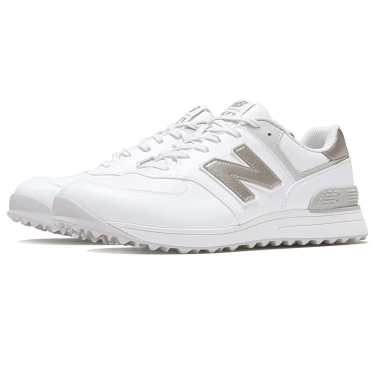 新品New Balance 574 ゴルフシューズ ダイヤル式　25cm New Balance Golf（ニューバランスゴルフ） 574 v4 SL スパイクレス