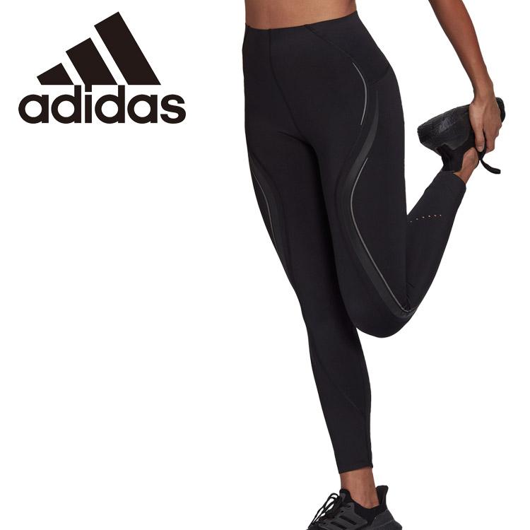 アディダス(adidas) タイツ・スパッツ レディース TLRD LUX 78 TIG マルチアスレ UV666-HC8932 ブラック/カーボン Sサイズ adidas（アディダス） W TLRD LUX 78 TIG UV666-HC8932 レディース