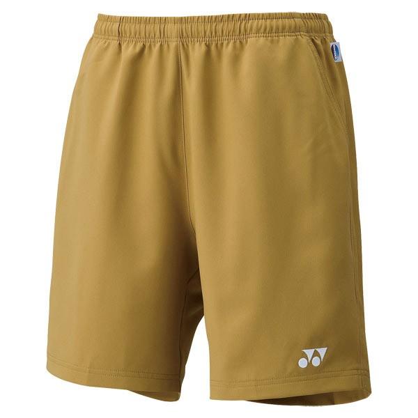 美品✨③YONEX ハーフパンツ／ベリークール／ユニ О／キャメルゴールド／廃盤 YONEX（ヨネックス） テニス ベリークールハーフパンツ UNI メンズ