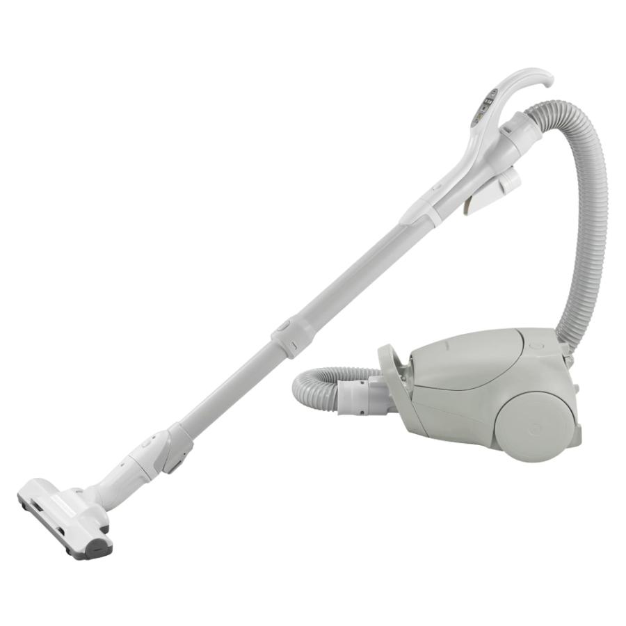 Panasonic 電気掃除機 MC-PJ22A-H 2023年製 112930 パナソニック 掃除機 紙パック式 MC-PJ23A-H グレー 軽量 コンパクト