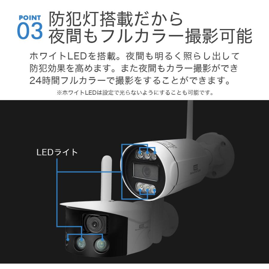 SecuSTATION 防犯カメラ 屋外 監視カメラ 家庭用 wifi SecuSTATION 防犯カメラ 屋外 監視カメラ 家庭用 wifi