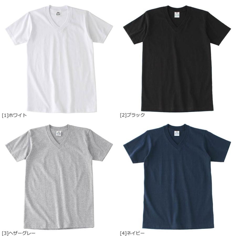 プロクラブ Tシャツ 半袖 Vネック コンフォート 無地 メンズ 106 USAモデル PRO CLUB 半袖Tシャツ【メール便可】｜f-box｜03