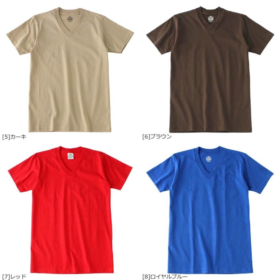 PRO CLUB プロクラブ vネック tシャツ メンズ 半袖 無地 無地tシャツ 半袖tシャツ ホワイト ブラック 大きいサイズ 【メール便可】 爆買 | PRO CLUB | 03