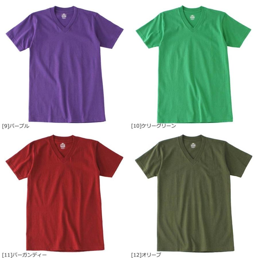 PRO CLUB プロクラブ vネック tシャツ メンズ 半袖 無地 無地tシャツ 半袖tシャツ ホワイト ブラック 大きいサイズ 【メール便可】 爆買 | PRO CLUB | 04