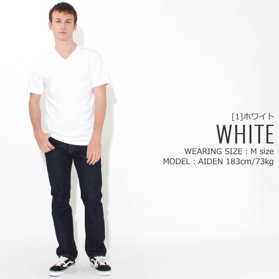 PRO CLUB プロクラブ vネック tシャツ メンズ 半袖 無地 無地tシャツ 半袖tシャツ ホワイト ブラック 大きいサイズ 【メール便可】 爆買 | PRO CLUB | 08