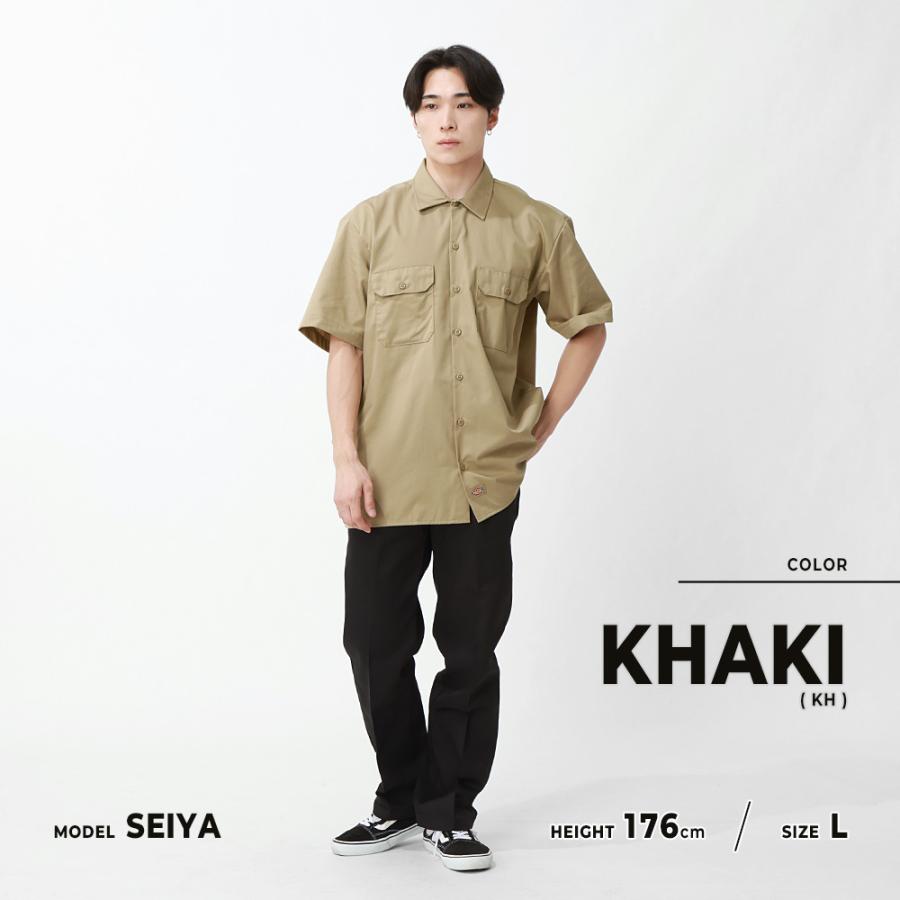 Dickies（ディッキーズ） ワークシャツ 半袖 メンズシャツ 1574 大きい