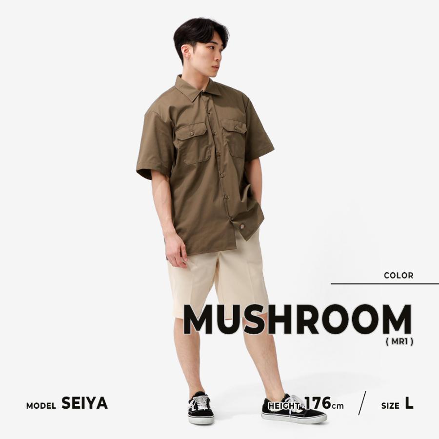 Dickies（ディッキーズ） ワークシャツ 半袖 メンズシャツ 1574 大きい