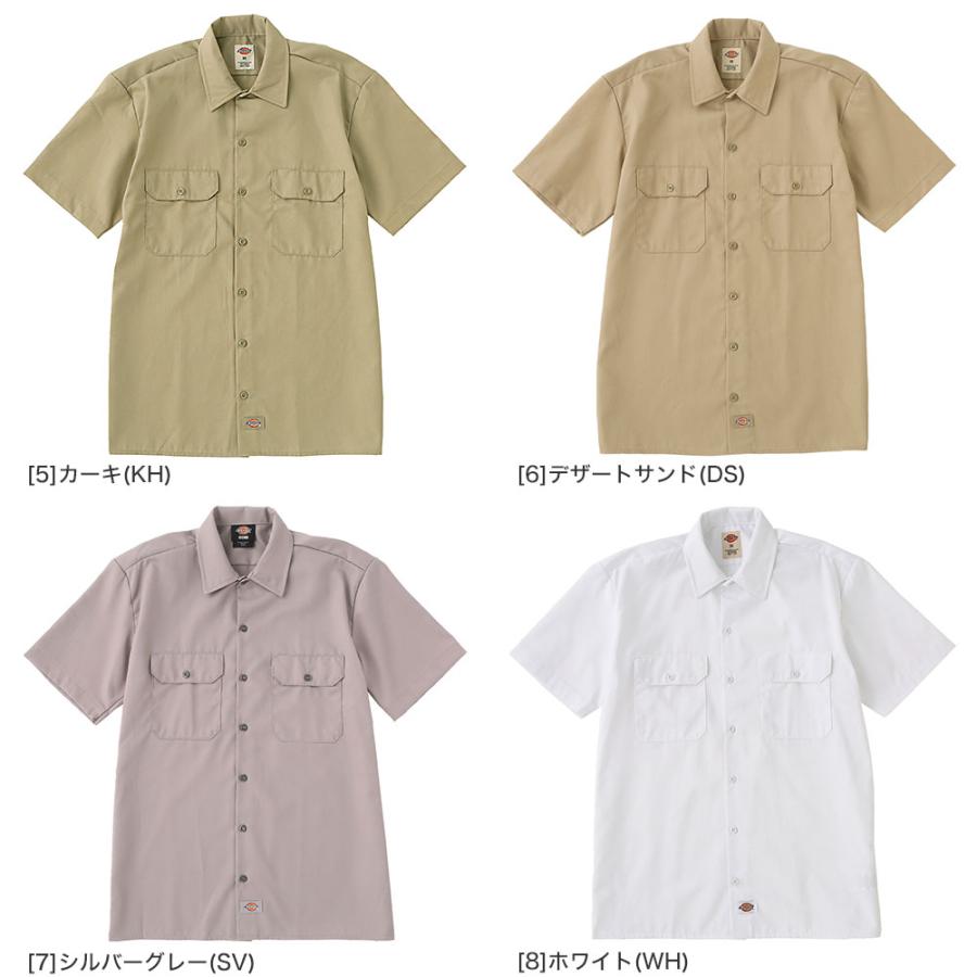 Dickies ディッキーズ ワークシャツ 半袖 メンズシャツ 1574 大きいサイズ 大きめ 半袖シャツ ブランド アメカジ カジュアル USAモデル 爆買 | Dickies | 15