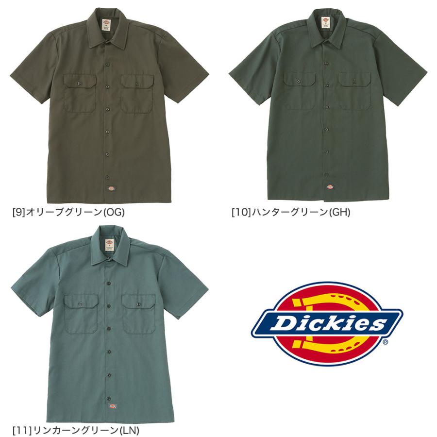 Dickies ディッキーズ ワークシャツ 半袖 メンズシャツ 1574 大きいサイズ 大きめ 半袖シャツ ブランド アメカジ カジュアル USAモデル 爆買 | Dickies | 16