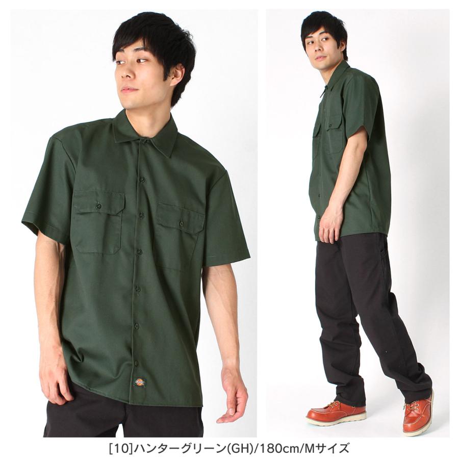 Dickies ディッキーズ ワークシャツ 半袖 メンズシャツ 1574 大きいサイズ 大きめ 半袖シャツ ブランド アメカジ カジュアル USAモデル 爆買 | Dickies | 09