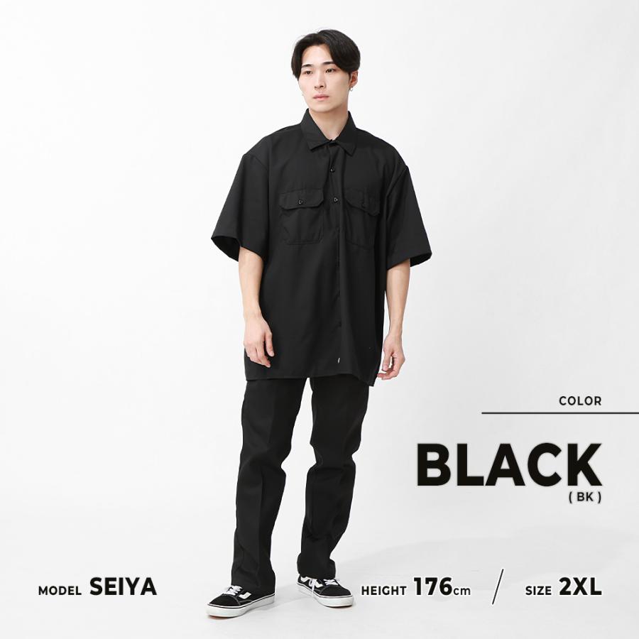 Dickies（ディッキーズ） ワークシャツ 半袖 メンズシャツ 1574 大きい