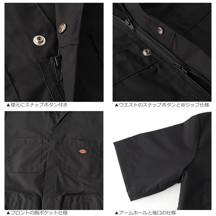 Dickies ディッキーズ つなぎ 半袖 33999 ポケット付き [COP Dickies ディッキーズ つなぎ 半袖 33999 ポケット付き [COP