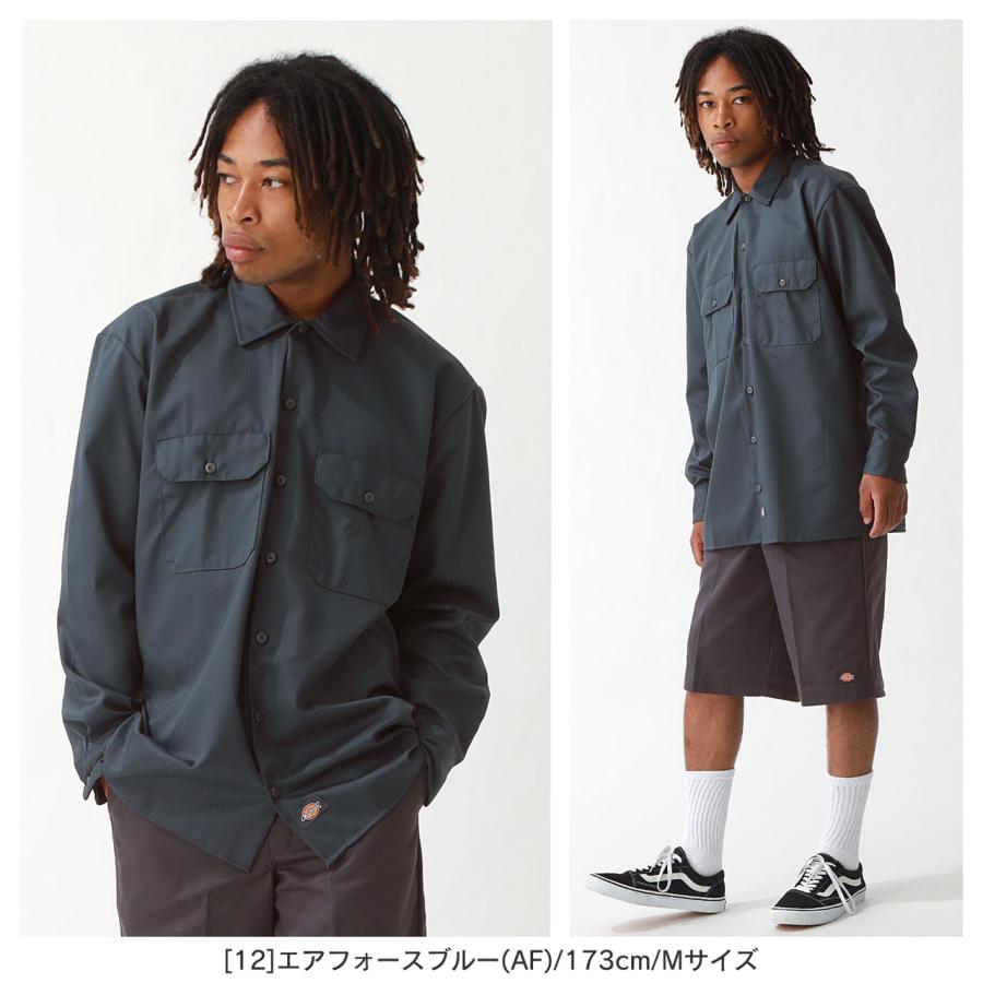 Dickies ディッキーズ 長袖 シャツ メンズ 574 大きいサイズ ワークシャツ 大きめ 無地 ブランド アメカジ カジュアル シンプル USAモデル 爆買 | Dickies | 21