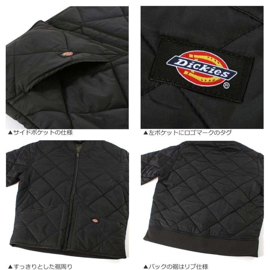 ディッキーズ キルティングジャケット 61242 Dickies メンズ 中綿 ナイロン アウター ブルゾン ジャケット USAモデル｜f-box｜05