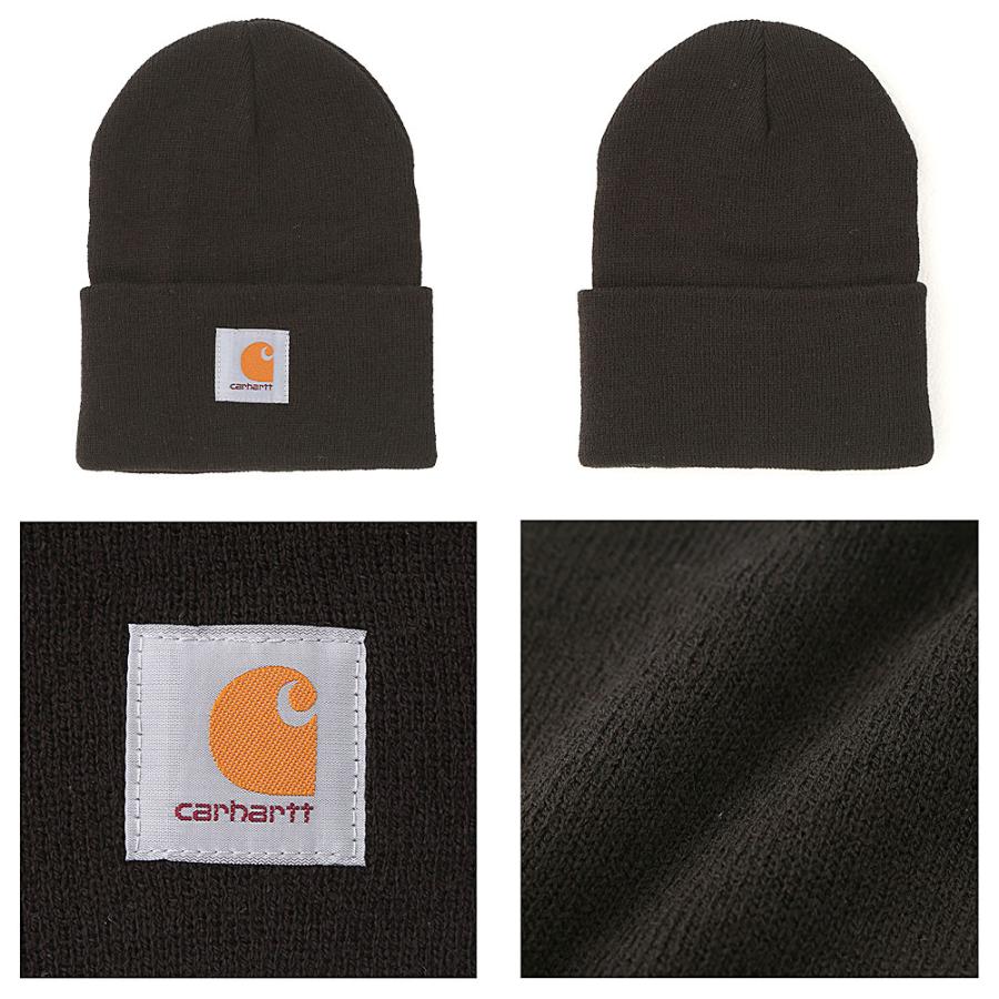 Carhartt カーハート ニットキャップ ニット帽 帽子 無地 ワンポイント メンズ レディース ブランド A18 USAモデル【メール便可】 爆買 | Carhartt | 15