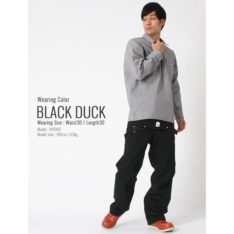 BEN DAVIS（ベンデイビス） オーバーオール ダック ボタンフライ