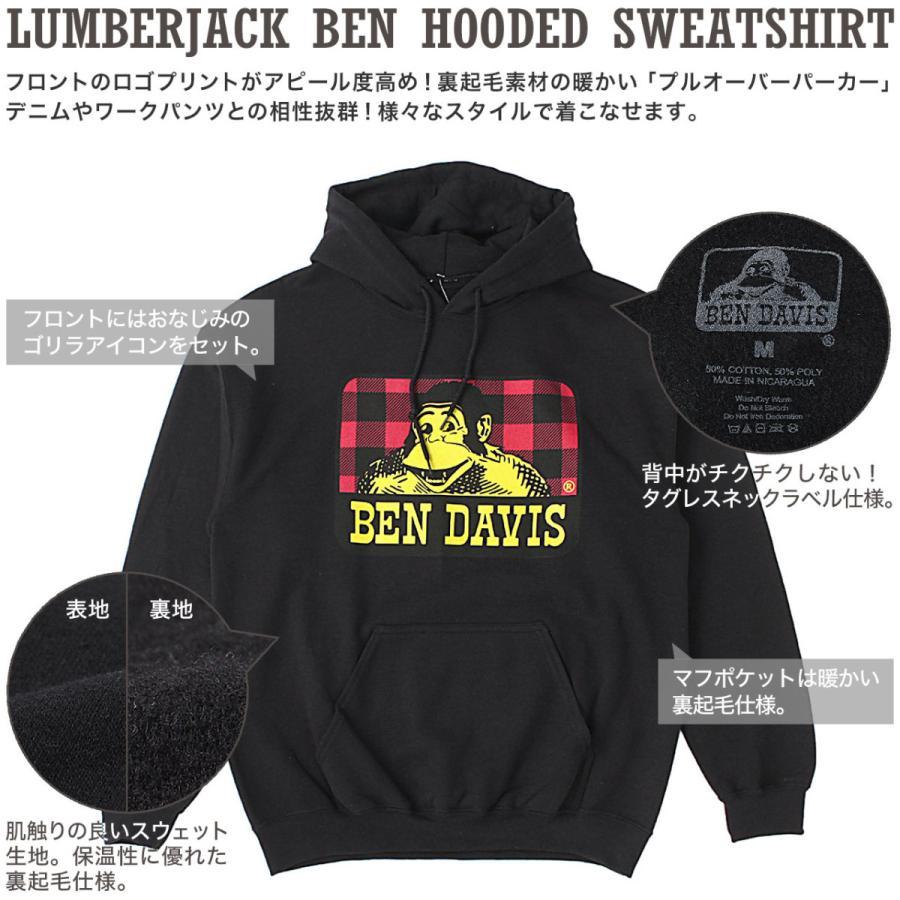 BEN DAVIS（ベンデイビス） パーカー プルオーバー メンズ レディース
