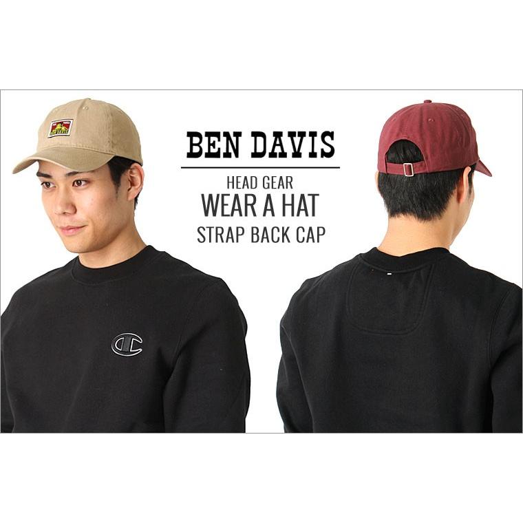 ベンデイビス キャップ 帽子 メンズ レディース USAモデル BEN DAVIS バッグストラップ｜f-box｜04