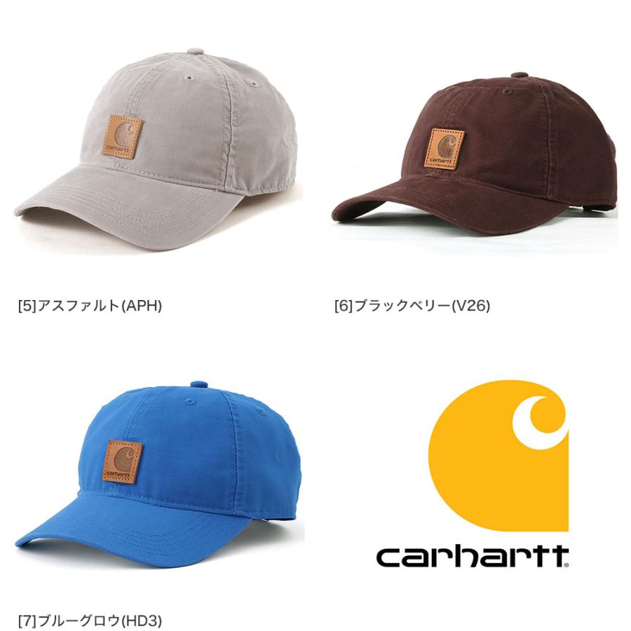 カーハート キャップ メンズ レディース 100289 ODESSA CAP Carhartt 帽子 carhartt-100289 USAモデル【COP】｜f-box｜08