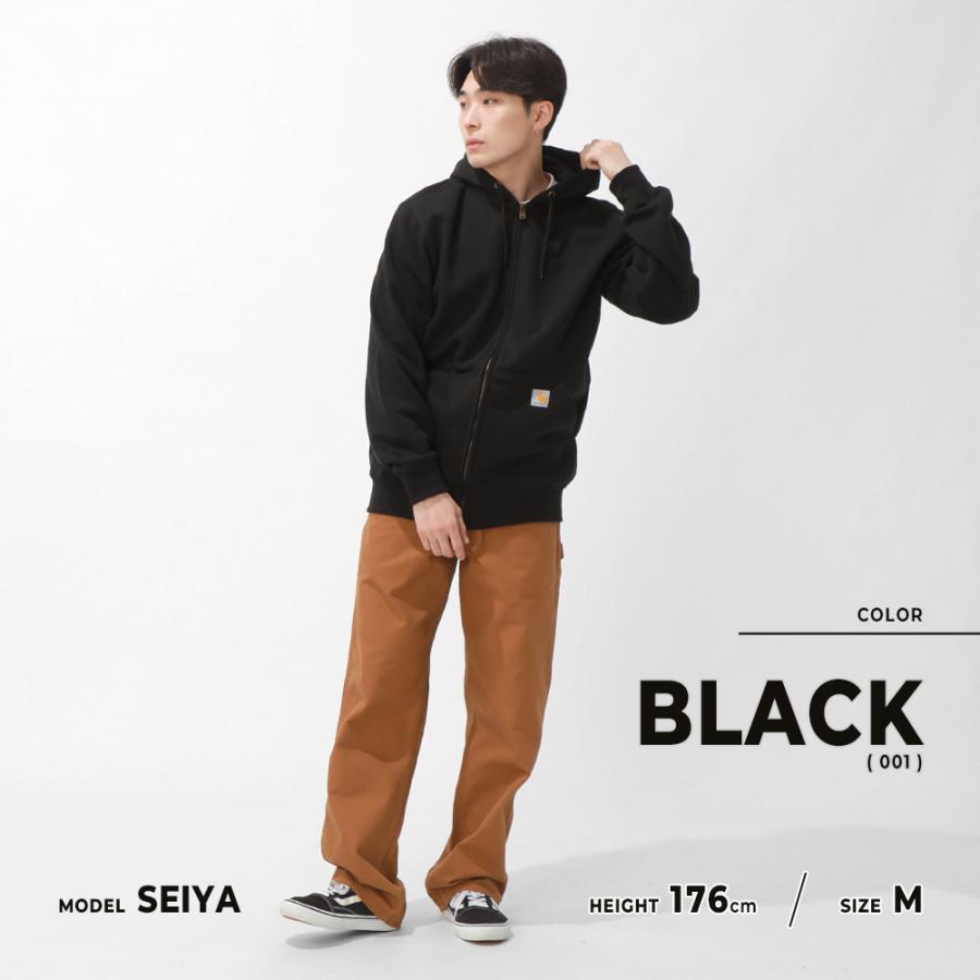 H38【US輸入】Carhartt　カーハート　パーカー【メンズ2XL】ブラック 楽天市場】【送料無料】 Carhartt カーハート ジップアップパーカー