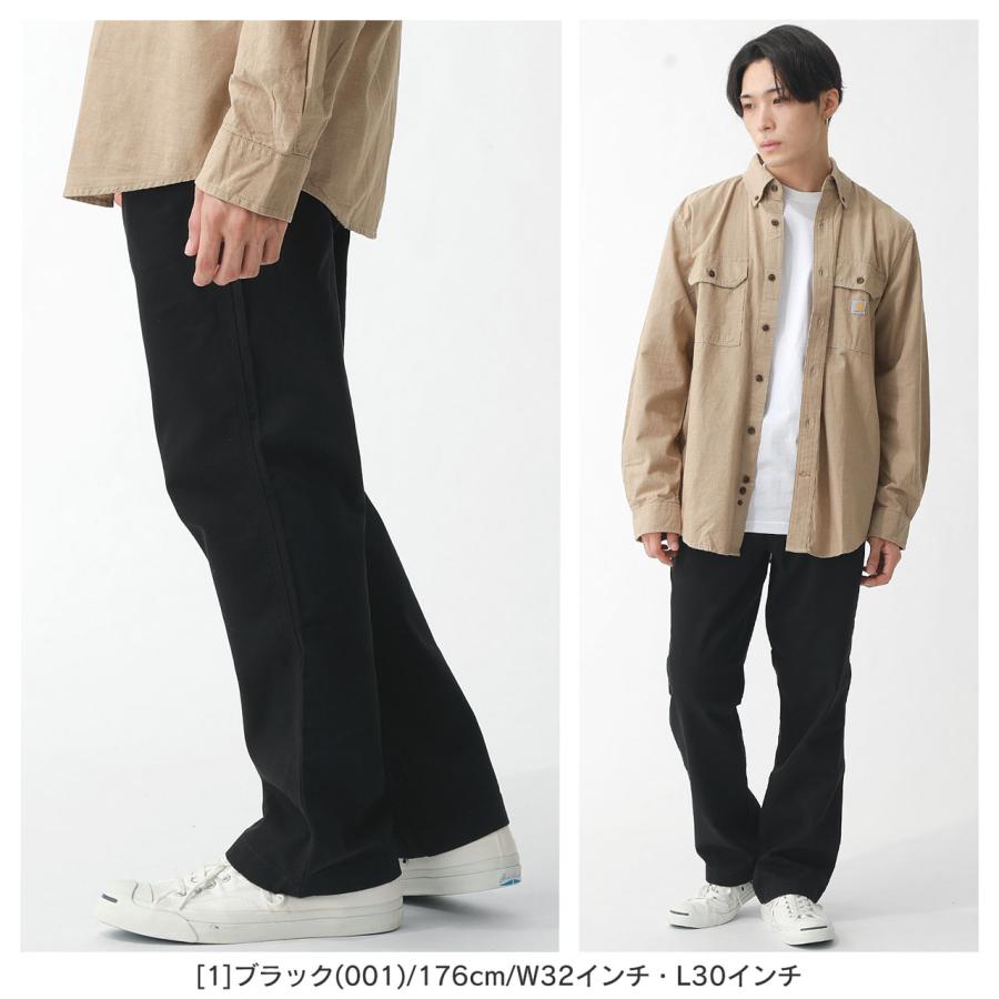 【送料無料】 Carhartt カーハート ワークパンツ メンズ ストレッチ パンツ ズボン 太め ゆったり リラックスフィット 8.5オンス carhartt-102291【COP】｜f-box｜03