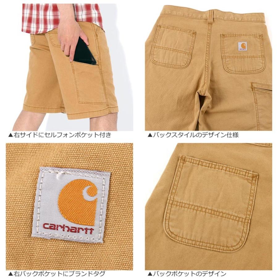 Carhartt [3/15再入荷] カーハート ハーフパンツ メンズ 大きいサイズ 