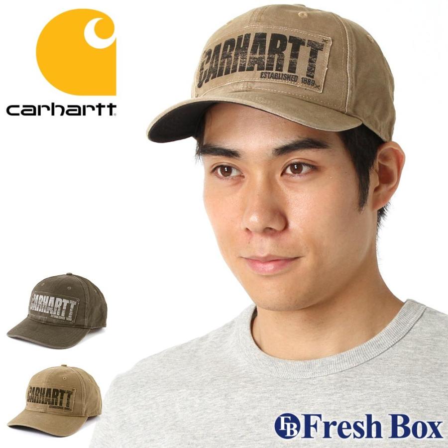カーハート キャップ メンズ レディース Usaモデル ブランド Carhartt 帽子 サイズ調整可能 Carhartt Freshbox 通販 Yahoo ショッピング