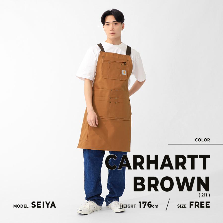 Carhartt（カーハート） エプロン メンズ レディース おしゃれ 無地 大