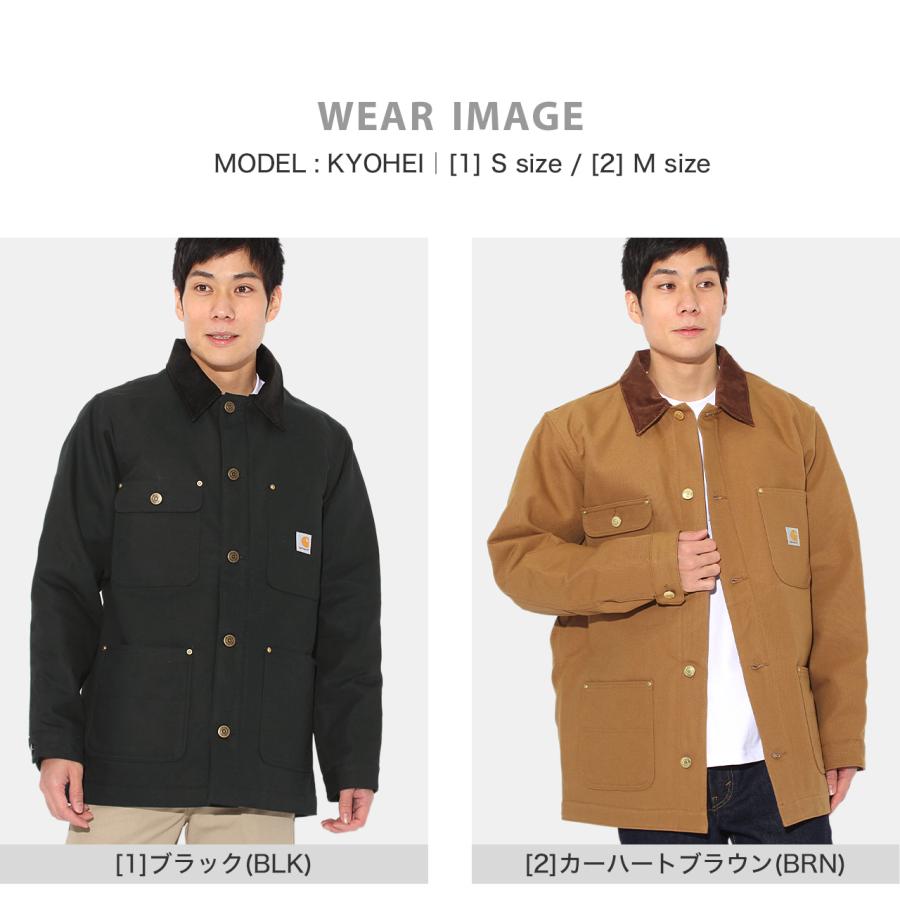 【送料無料】 Carhartt カーハート ダックコート ダックジャケット ワークジャケット ジャケット カバーオール メンズ 大きいサイズ アメカジ 103825 USAモデル｜f-box｜10