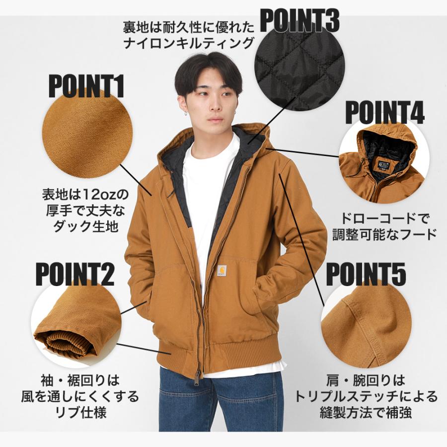 Carhartt カーハート アクティブジャケット メンズ 大きいサイズ Carhartt カーハート アクティブジャケット メンズ 大きいサイズ