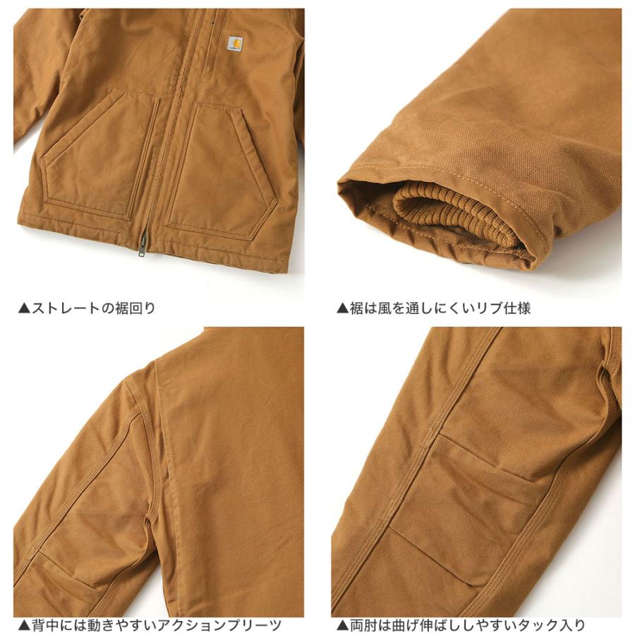 カーハート carhartt ダックジャケット　ダックパーカー　USA製 Carhartt カーハート ダック パーカー J03BRN JR106 USA製 90s
