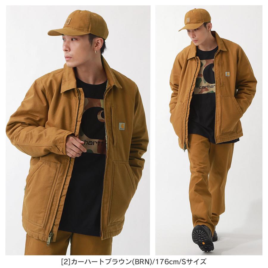 【送料無料】 Carhartt カーハートジャケット メンズ ダックジャケット アウター ボア シェルパ 大きいサイズ 秋冬 アメカジ USAモデル carhartt-104293｜f-box｜04