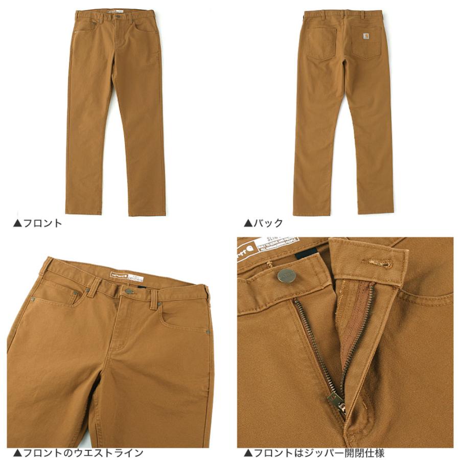 Carhartt（カーハート） ワークパンツ メンズ 大きいサイズ スリム