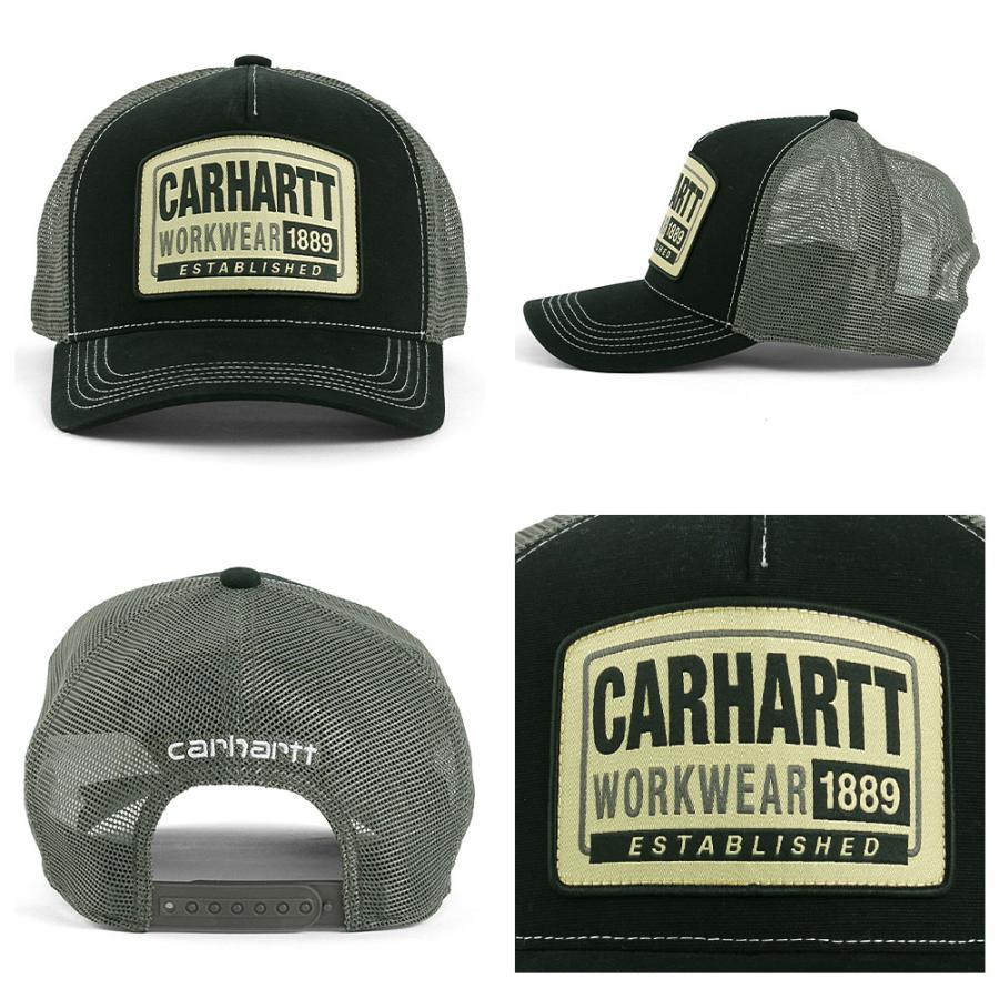 Carhartt（カーハート） キャップ メンズ メッシュ キャップ 深め 帽子
