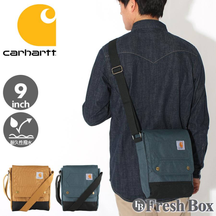 Carhartt カーハート ショルダーバッグ ブランド 斜めがけ ミニショルダーバッグ メンズ レディース 撥水加工 Carhartt Usaモデル Carhartt Freshbox 通販 Yahoo ショッピング