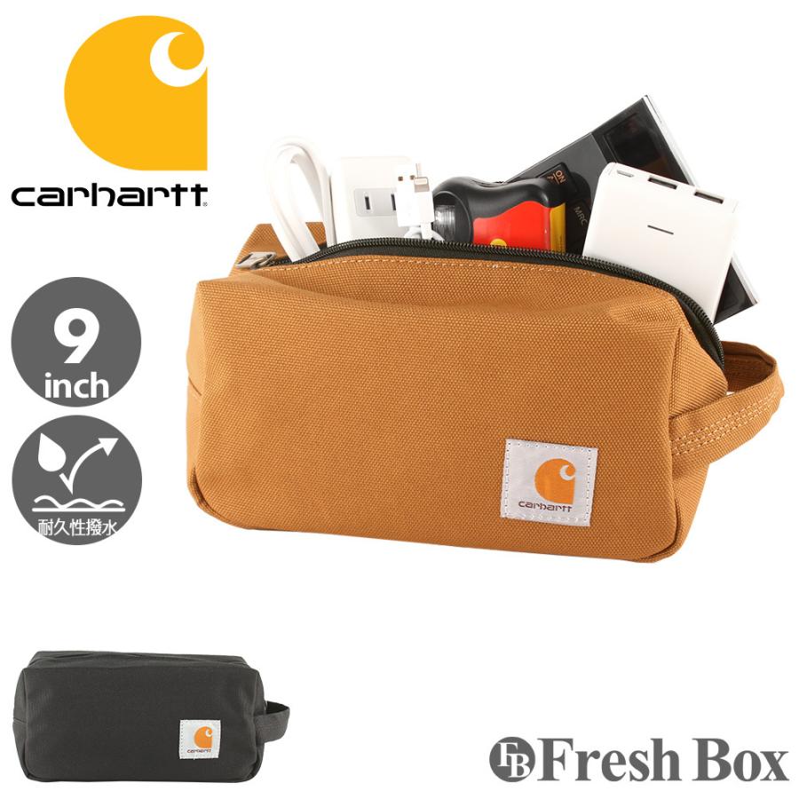 Carhartt カーハート ポーチ 小物入れ メンズ トラベルポーチ おしゃれ ブランド 旅行用ポーチ 撥水加工 Carhartt Usaモデル Carhartt Freshbox 通販 Yahoo ショッピング