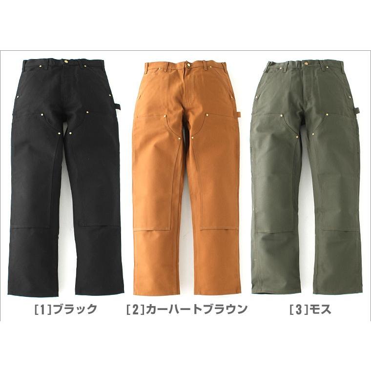 カーハート ペインターパンツ ダブルニー 厚手 12oz メンズ B01 USAモデル ワークパンツ