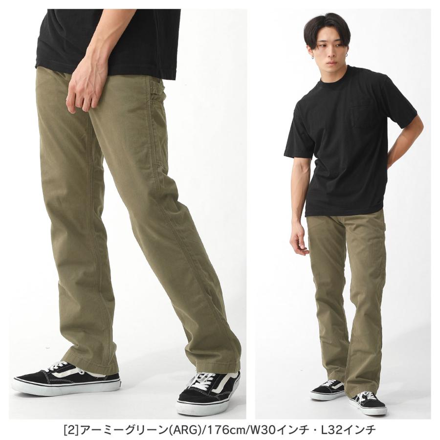 Carhartt カーハート ペインターパンツ メンズ ピーチスキン ウォッシュド 9.25オンス ワークパンツ 太め ワイド 大きいサイズ USAモデル (carhartt-b324)｜f-box｜04