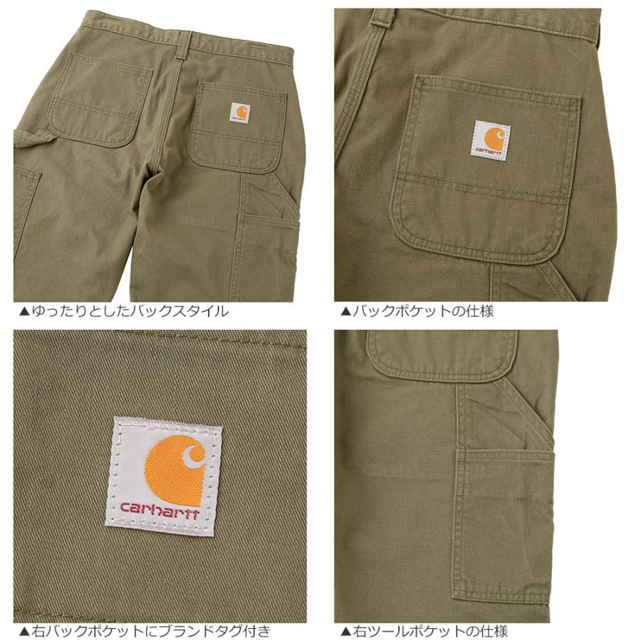 Carhartt カーハート ペインターパンツ メンズ ピーチスキン ウォッシュド 9.25オンス ワークパンツ 太め ワイド 大きいサイズ USAモデル (carhartt-b324)｜f-box｜10