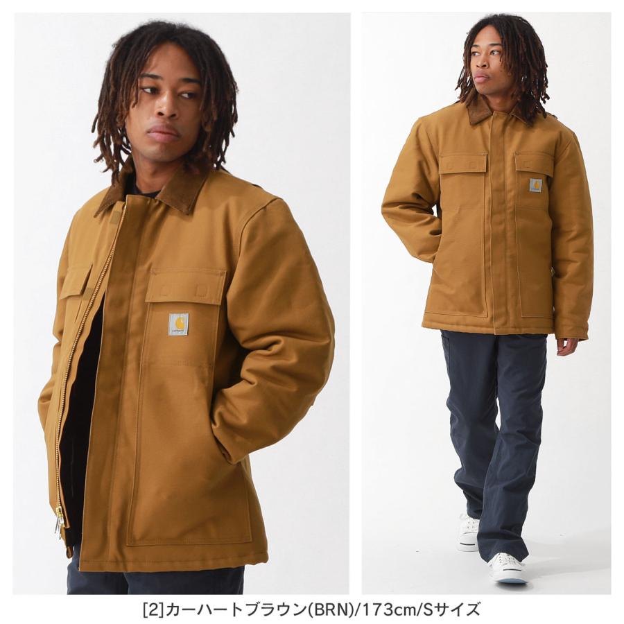 カーハート ジャケット トラディショナルコート メンズ 防寒 C003 USAモデル Carhartt ワークコート【COP】｜f-box｜04