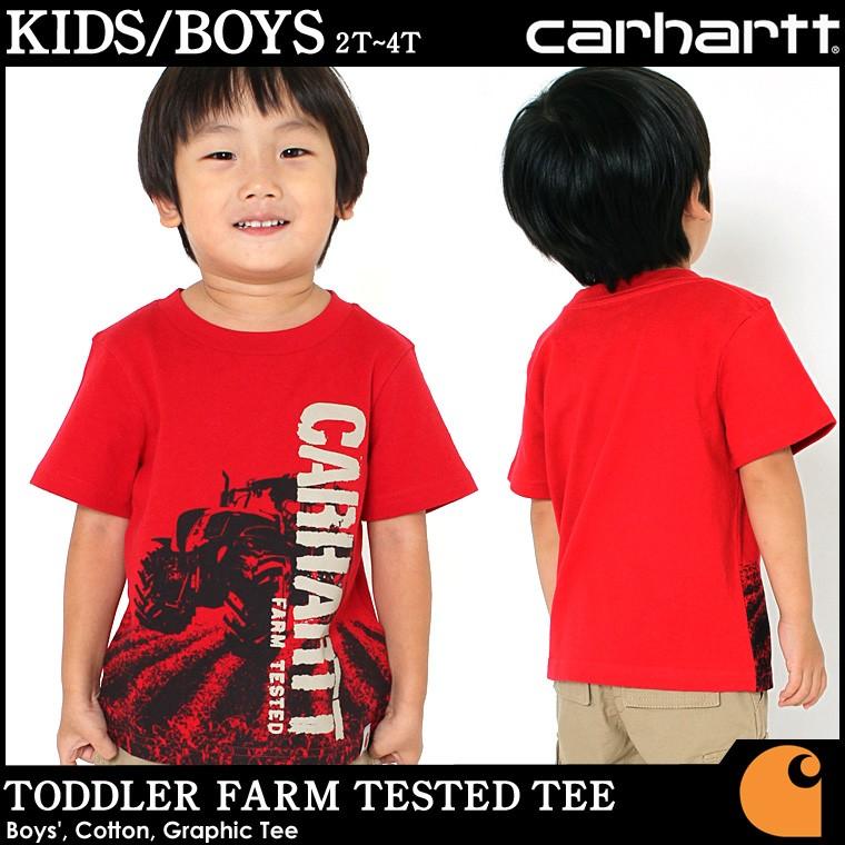 カーハート　Tシャツ　ポケット　赤　レッド　ロゴ　キッズ　L(14-16) carhartt - カーハート Tシャツ ポケット 赤 レッド ロゴ キッズ L(14