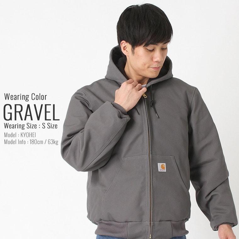 完成品 Carhartt アクティブジャケット J140 グラベル - ブルゾン
